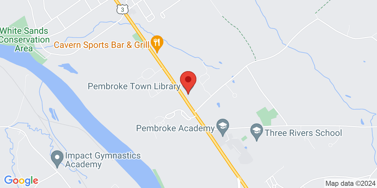 Map of Pembroke Town Library